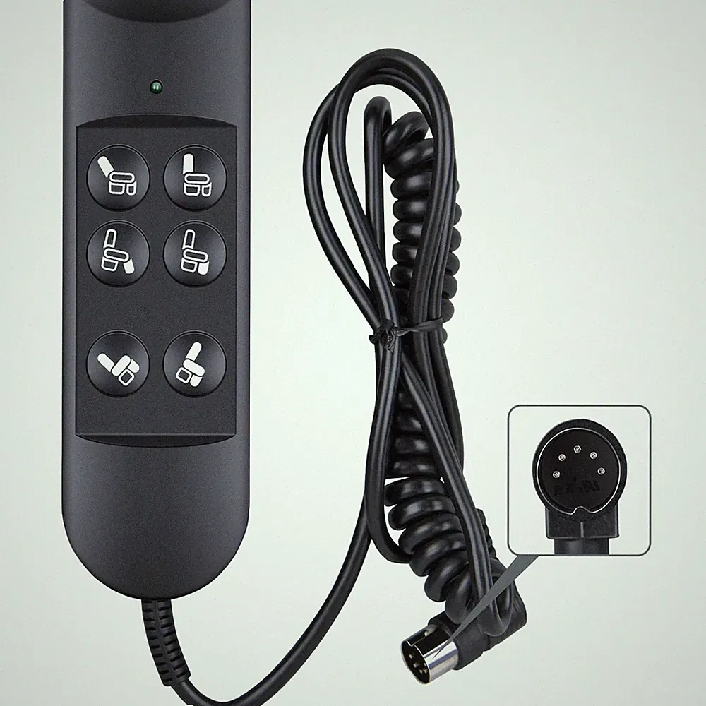 Lift Chair Remote Replacement, Power Recline Chair Hand Control for Home, 6 B...